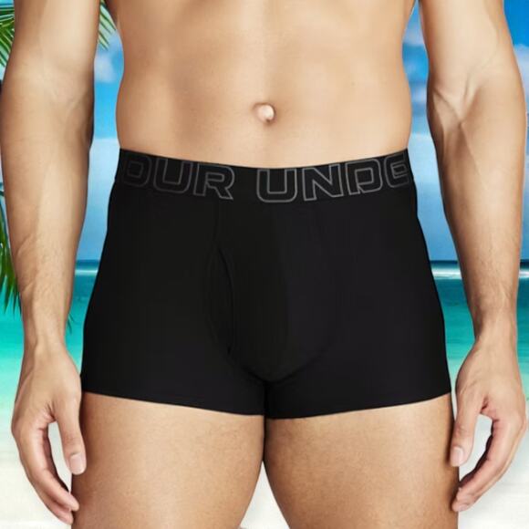 Under Armour Performance Tech™ Boxerjock 3″ – Black – Size L – New in Package - Picture 1 of 2